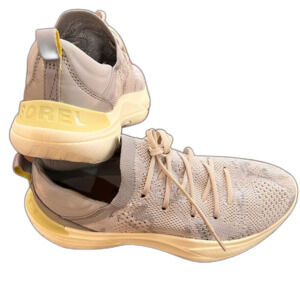 Sorel Explorer Blitz Stride Sneakers Dark Stone Knit Lace Up Women’s 8.5 Comfort